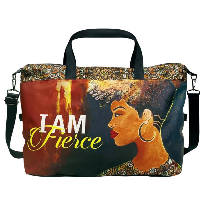 I Am Fierce Travel Gym Bag