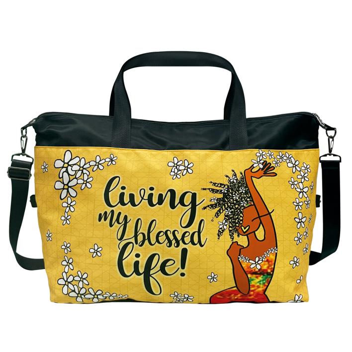 Living My Blessed Life Travel Gym Bag