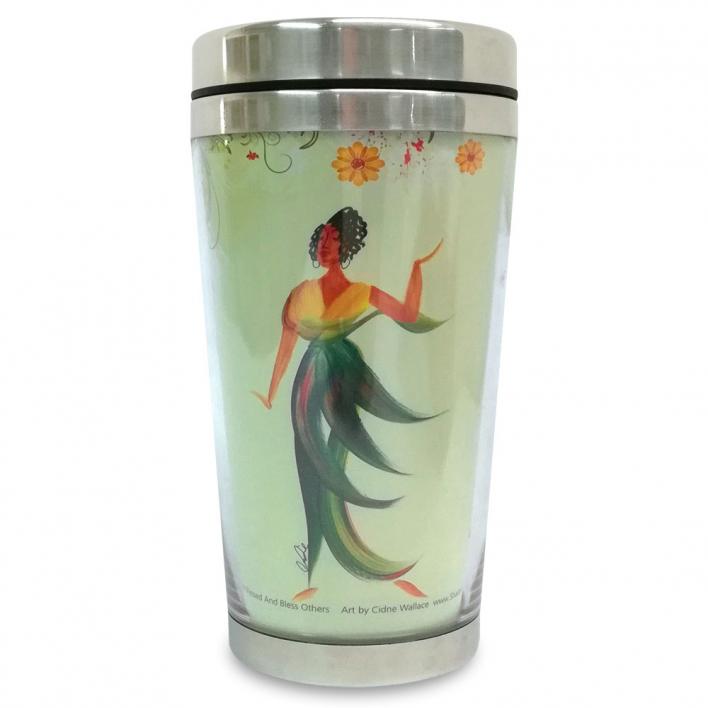 Be Blessed And Bless Others Travel Mug by Shades of Color