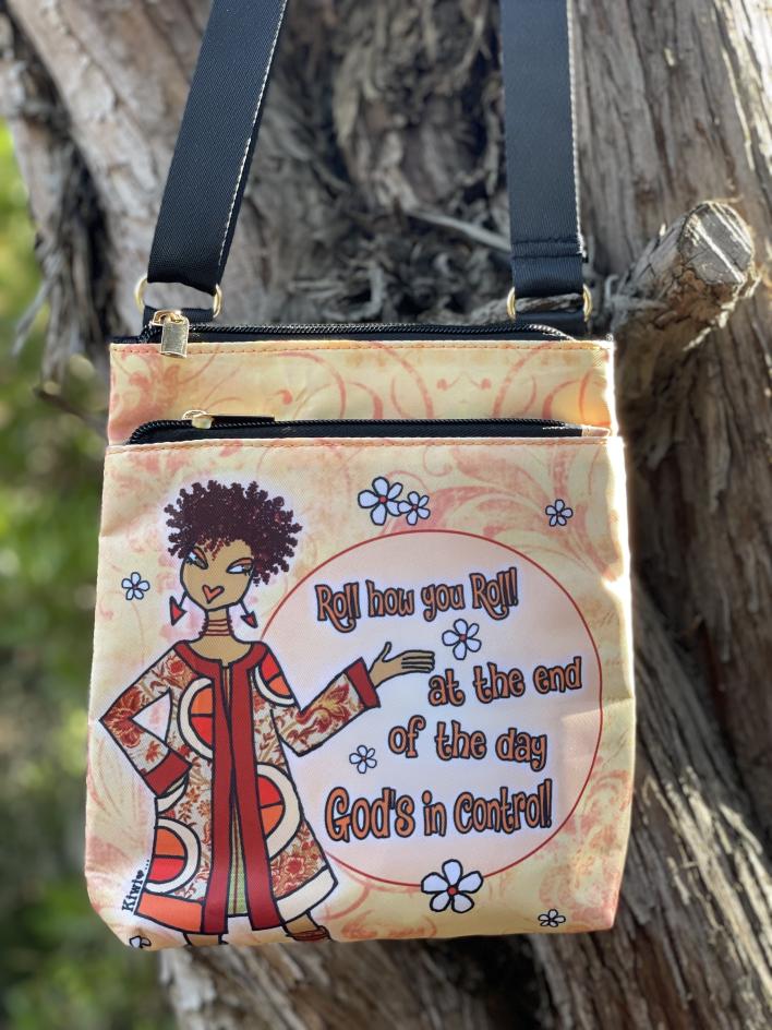 God's In Control Travel Purse by Shades of Color