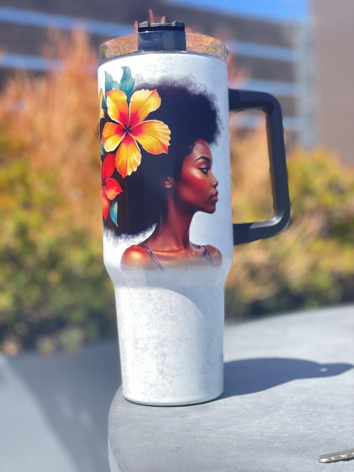 TWH302_ (2) African American Black Tumbler
