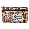TZB308 Goddess Vibes Twin Zippered Cosmetic Bag