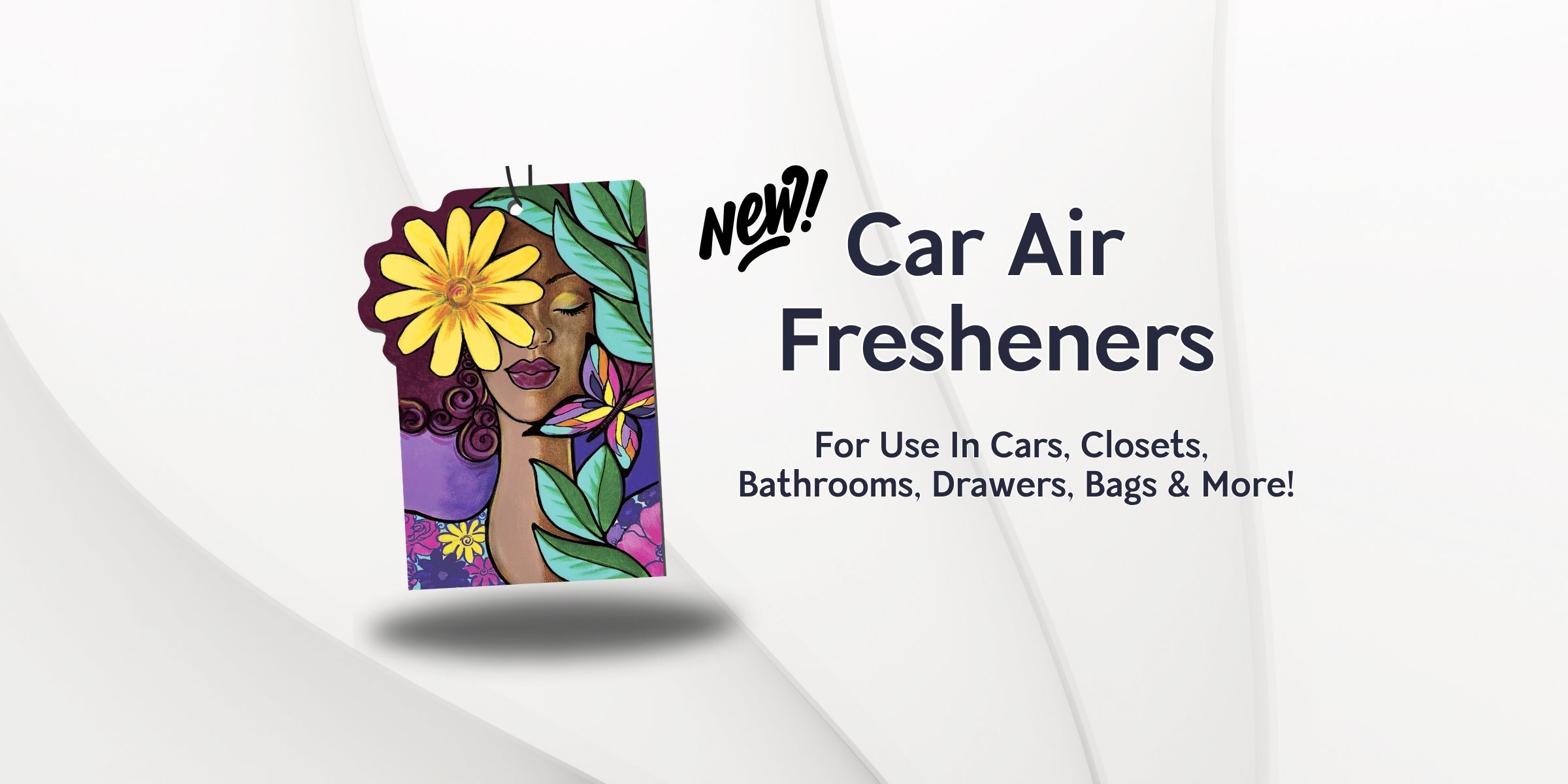 African American Car Air Freshener