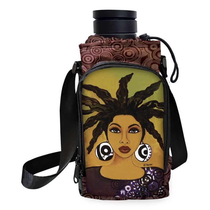 WBPS329 Water Bottle Bag Purse Set