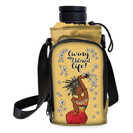 Water Bottle Bag Purse Set