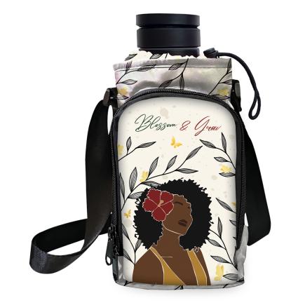 Water Bottle Bag Purse Set