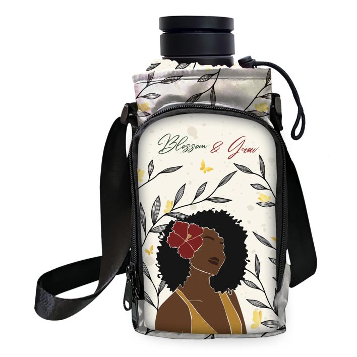 WBPS334 Water Bottle Bag Purse Set