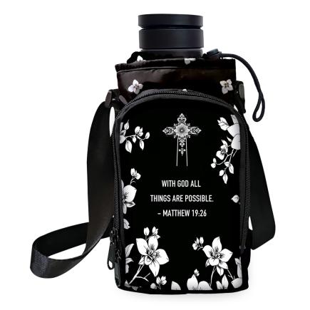 Water Bottle Bag Purse Set