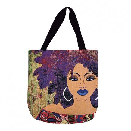 I Am Marvelously Made Woven Tote Bag