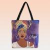 WTB191 I Am Royal Woven Tote Bag