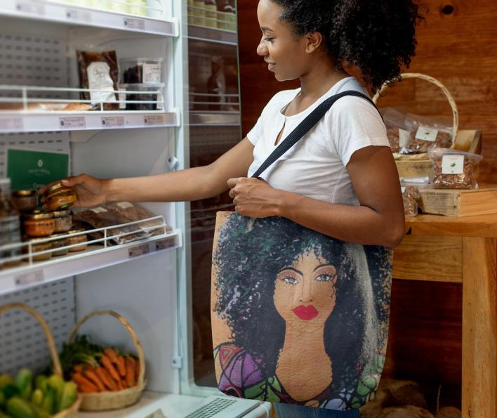 WTB193_ (3) Seek, Sacrifice, Succeed Woven Tote Bag