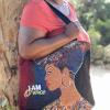 WTB237_ (2) I Am Fierce Woven Tote Bag