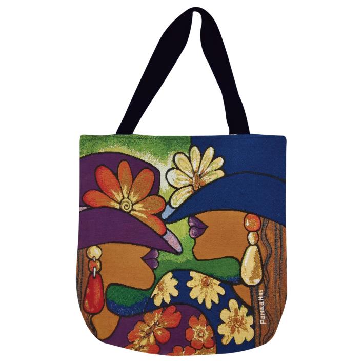 WTB265 Sister Sunday Woven Tote Bag