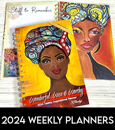 African American 2024 Weekly Planner