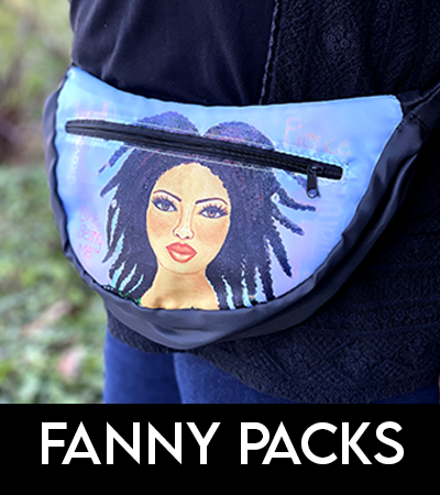 Black Art Fanny Packs