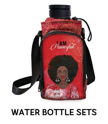 African American Water Bottle Sets