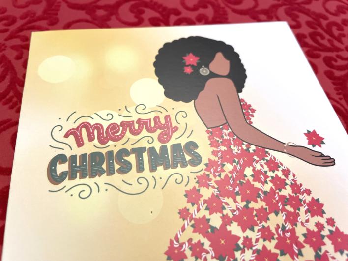 X22-160_ (3) Christmas Blossom Boxed Holiday Cards