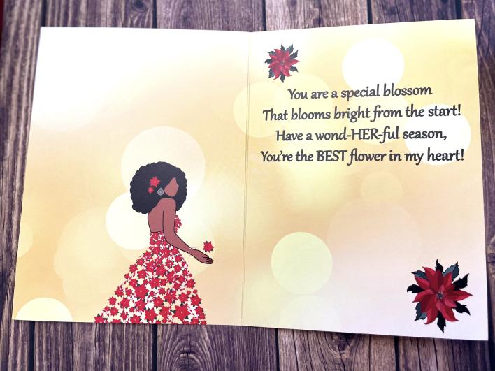 X22-160_ (8) Christmas Blossom Boxed Holiday Cards