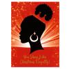 You Shine Like Christmas Royalty African American Holiday Cards
