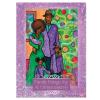 X23-175 Family Brings Joy At Christmas Time African American Holiday Cards