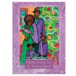 Family Brings Joy At Christmas Time African American Holiday Cards