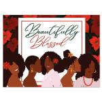Beautifully Blessed African American Holiday Cards