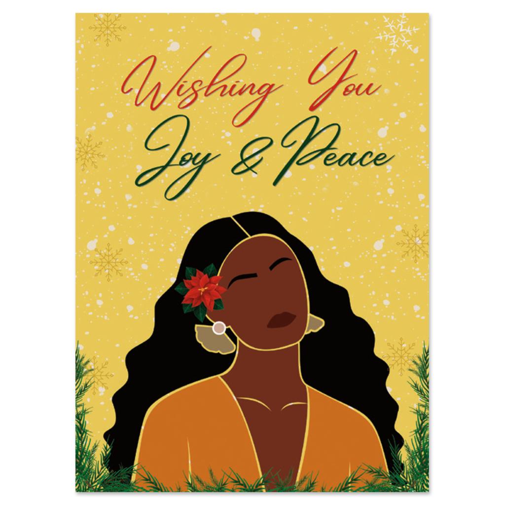 African American Christmas Cards Shades of Color